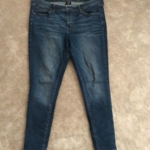 Target brand dark wash jeans